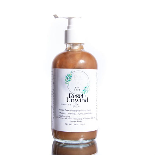 Reset + Unwind Liquid African Black Hand Soap