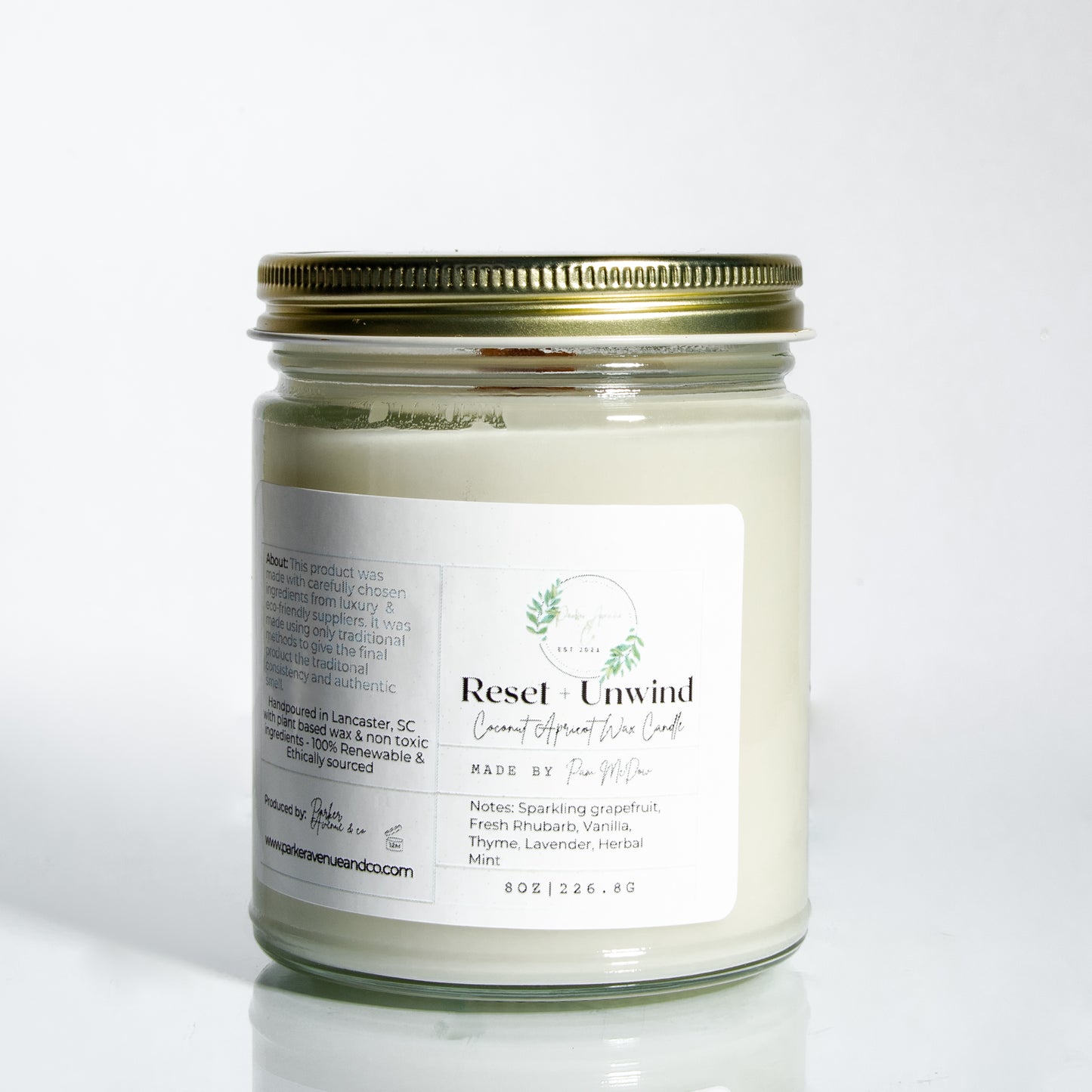 Reset + Unwind Candle